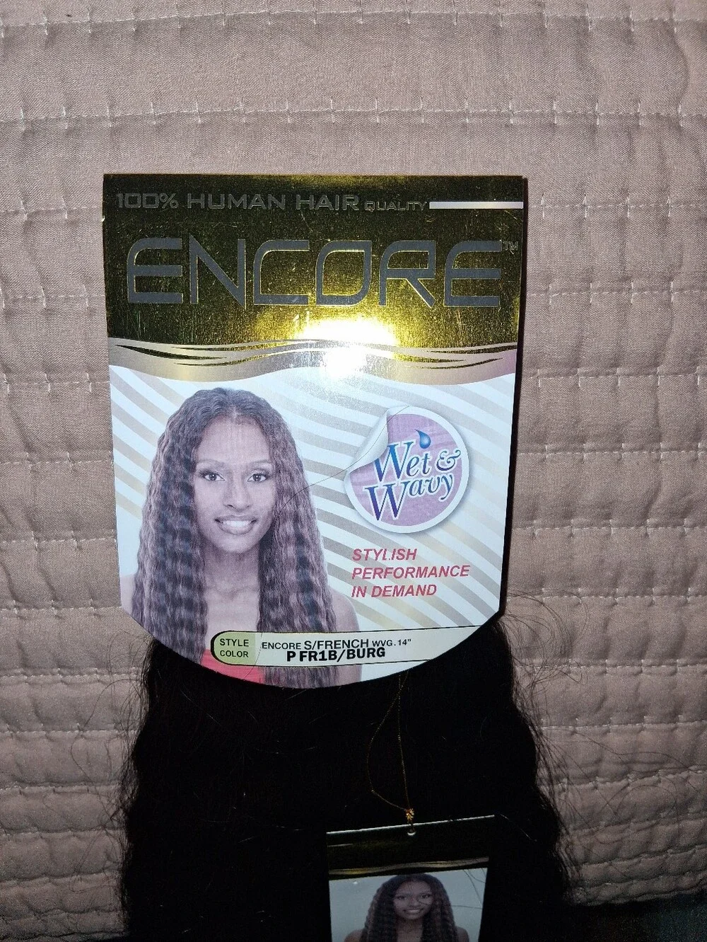 100% Human  Hair Extension 14
